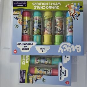 Jumbo Chalk Holder Set for Kids - Multicolor